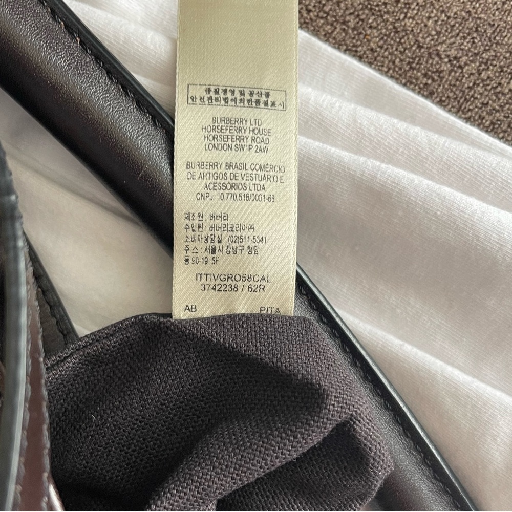 💯 Authentic Burberry Haymarket Medium Check Willenmore Hobo - Great Condition - Picture 7 of 12